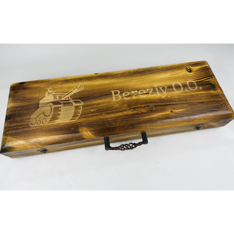 Набір шампурів в кейсі ВІКІНГ