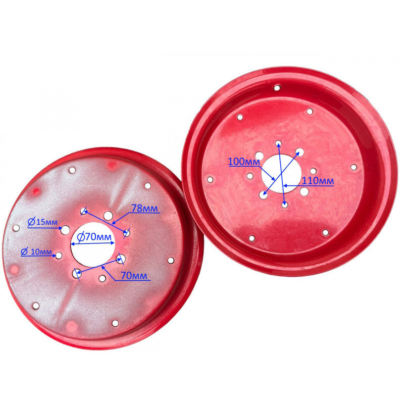 Колесо в зборі 3.75-12 69G (8PR), Max Load 325кг