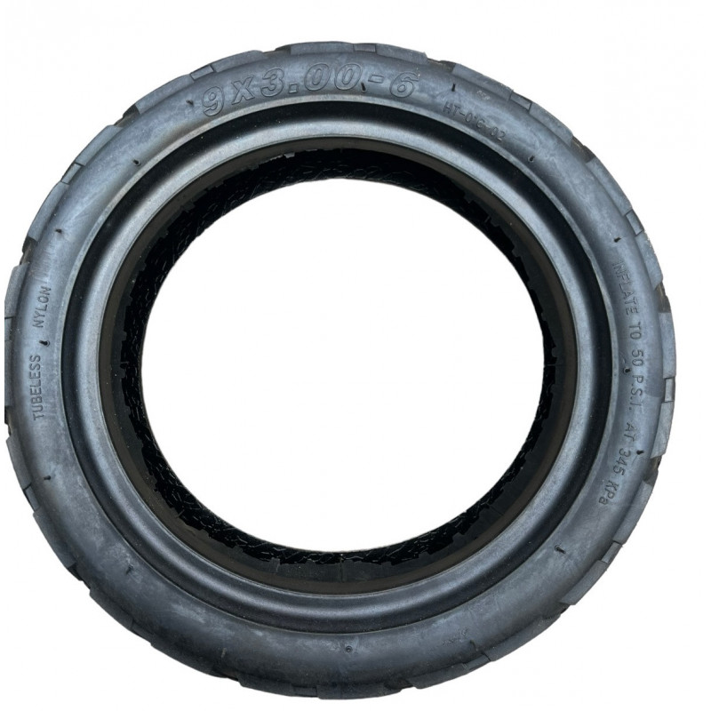 Покришка 9х3.0-6 на електросамокат, навантаження 70кг, (TL)