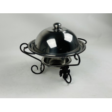 Садж для подачі 36 см. VIP виноградний лист + кришка