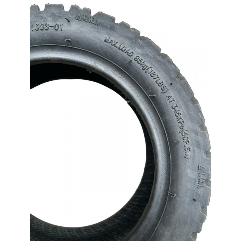 Покришка 255 x 80 (10x3.0-6.1, 80/65-6.1) Off Road на електросамокат, навантаження 85кг, (TL)
