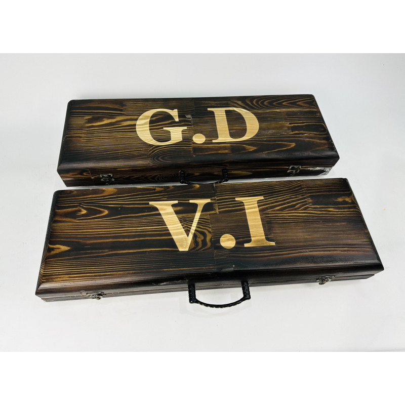 Набір шампурів в кейсі ПІКНІК LUX