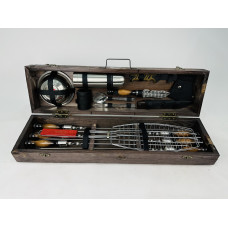 Набір шампурів в кейсі РИБАК