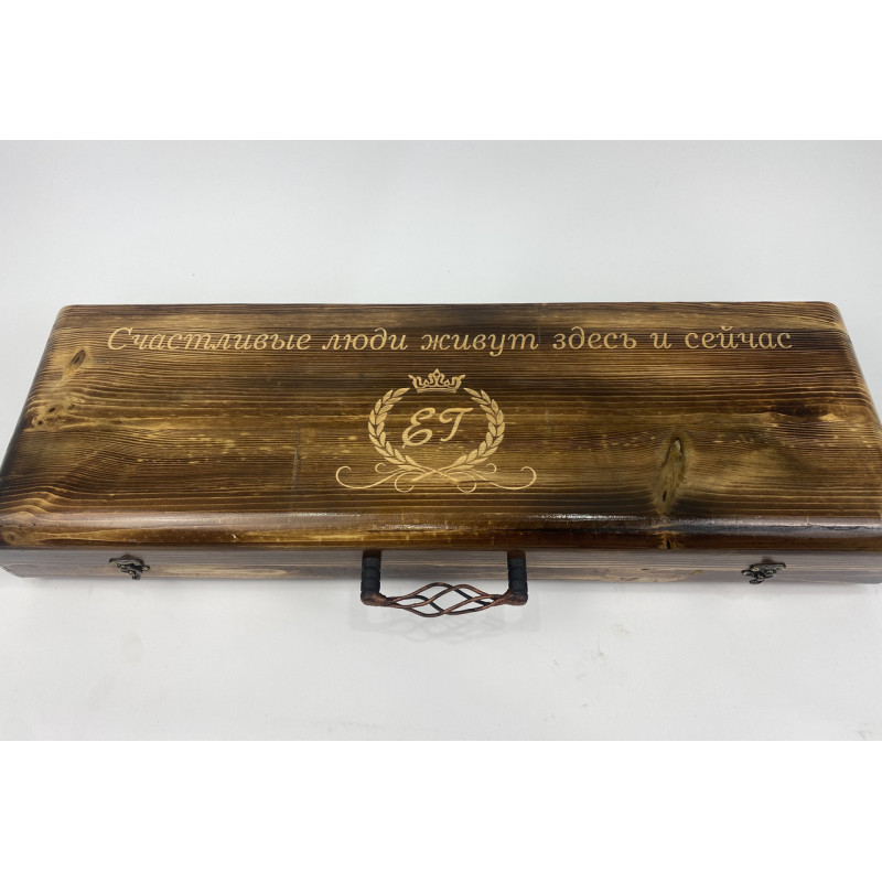 Набір шампурів в кейсі САФАРІ