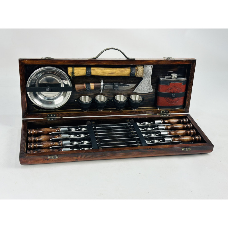 Набір шампурів в кейсі ВЕНГЕ