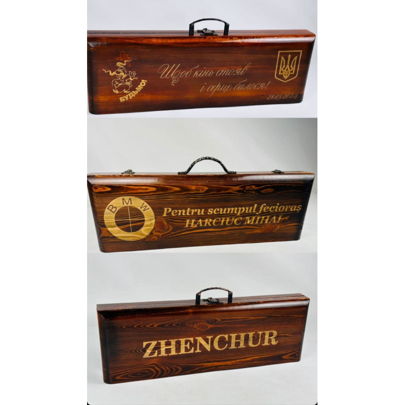 Набір шампурів в кейсі ВЕНГЕ