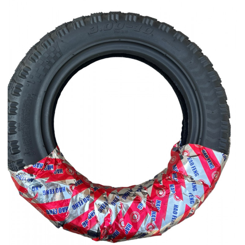 Покришка 3.00-10 49G, без камерна (TL), (8PR), Load Range "D", MAX LOAD 185кг, "ВСЕСЕЗОНКА"