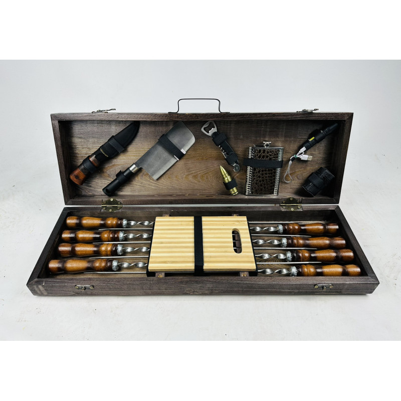 Набір шампурів в кейсі ГРІЗЛІ