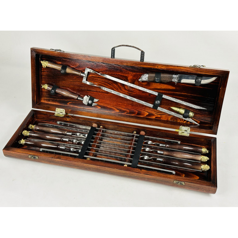 Набір шампурів в кейсі САФАРІ-2