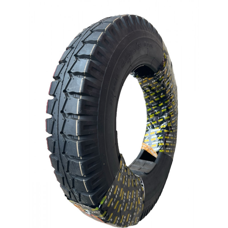 Шина з камерою 4.50-12 на мотоблок, (ТТ), 8PR, SUPER STEEL CORD для зубра/причепа