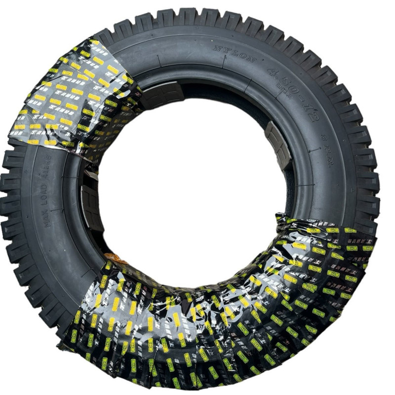 Шина з камерою 4.50-12 на мотоблок, (ТТ), 8PR, SUPER STEEL CORD для зубра/причепа