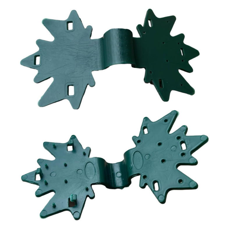 Кліпса для фіксації затіняючої, огороджувальної, маскувальної сітки