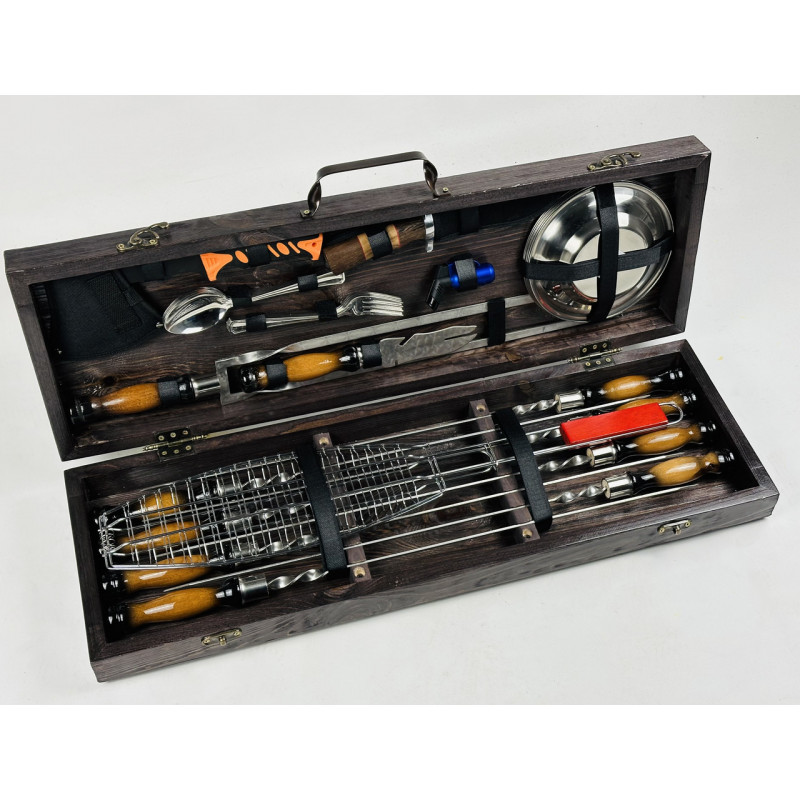 Набір шампурів подарунковий ПІКНІК MAX