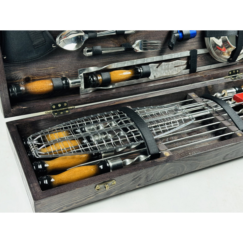 Набір шампурів подарунковий ПІКНІК MAX