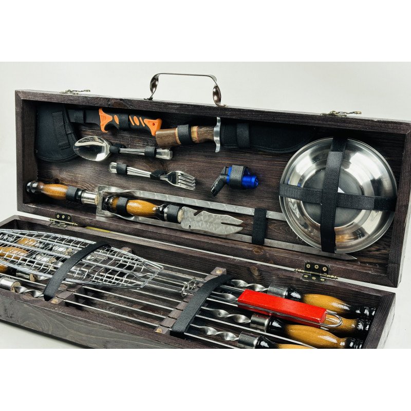 Набір шампурів подарунковий ПІКНІК MAX