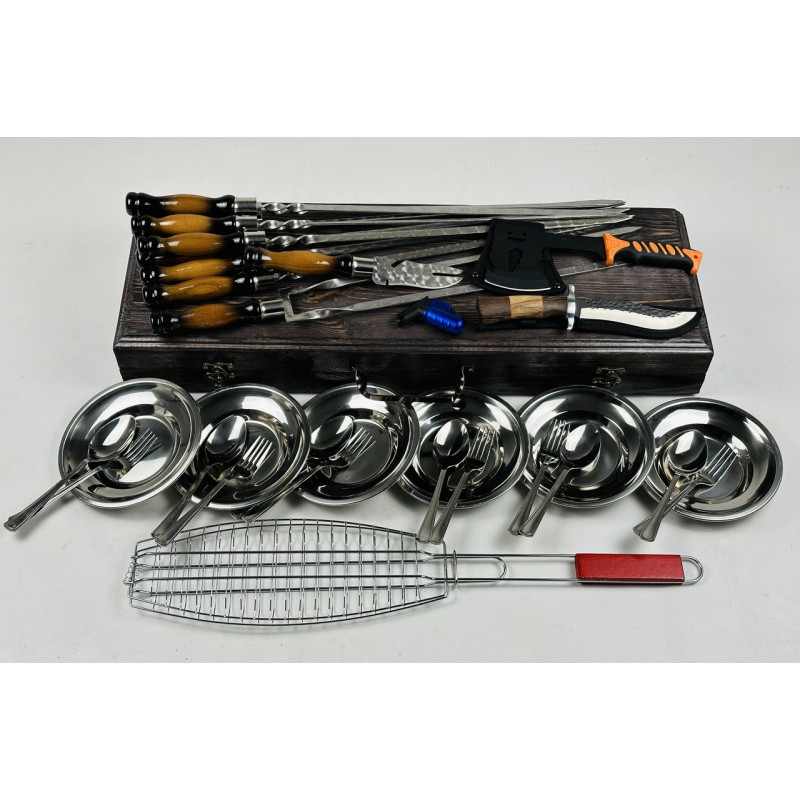 Набір шампурів подарунковий ПІКНІК MAX