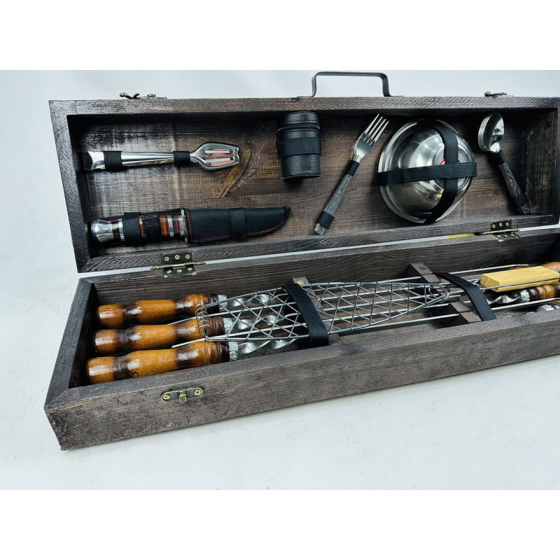 Набір шампурів подарунковий РОБІНЗОН