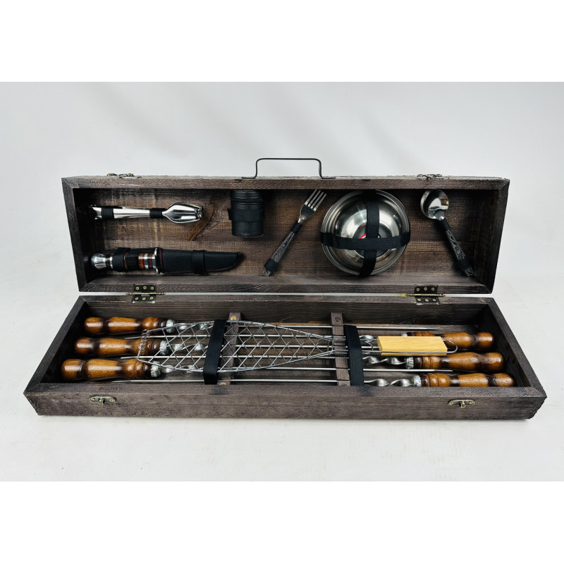 Набір шампурів подарунковий РОБІНЗОН