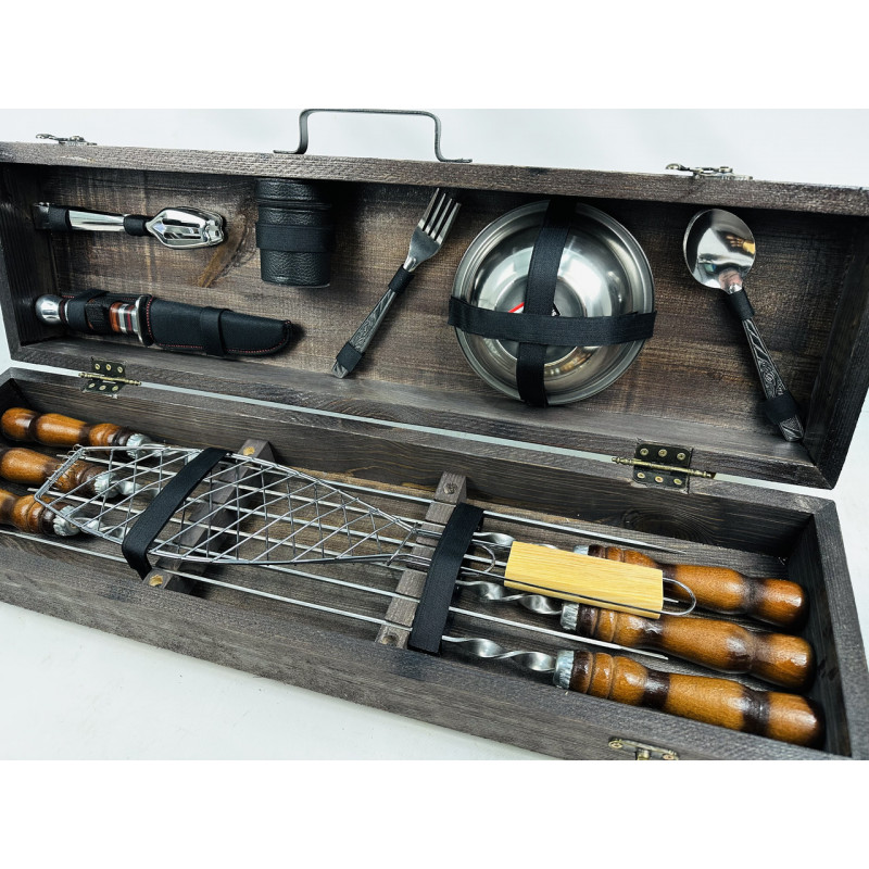 Набір шампурів подарунковий РОБІНЗОН