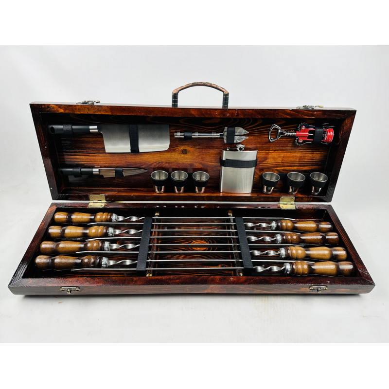 Набір шампурів подарунковий КУК