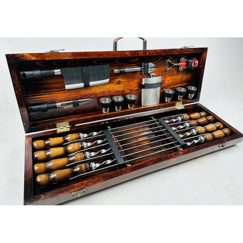 Набір шампурів подарунковий КУК