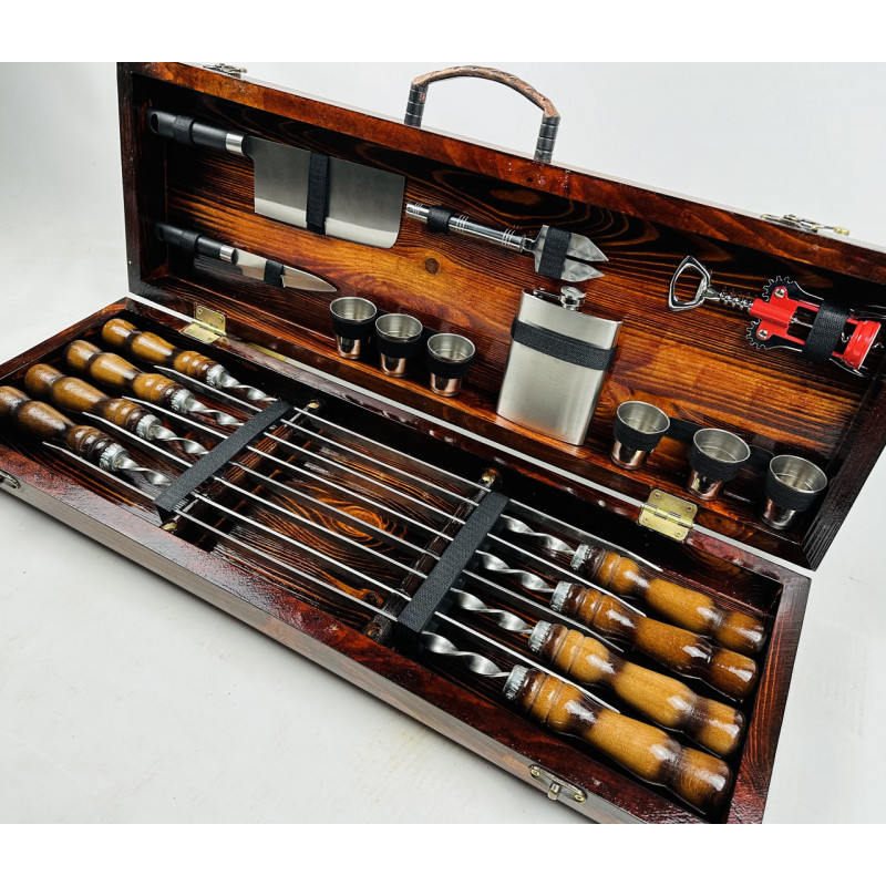 Набір шампурів подарунковий КУК