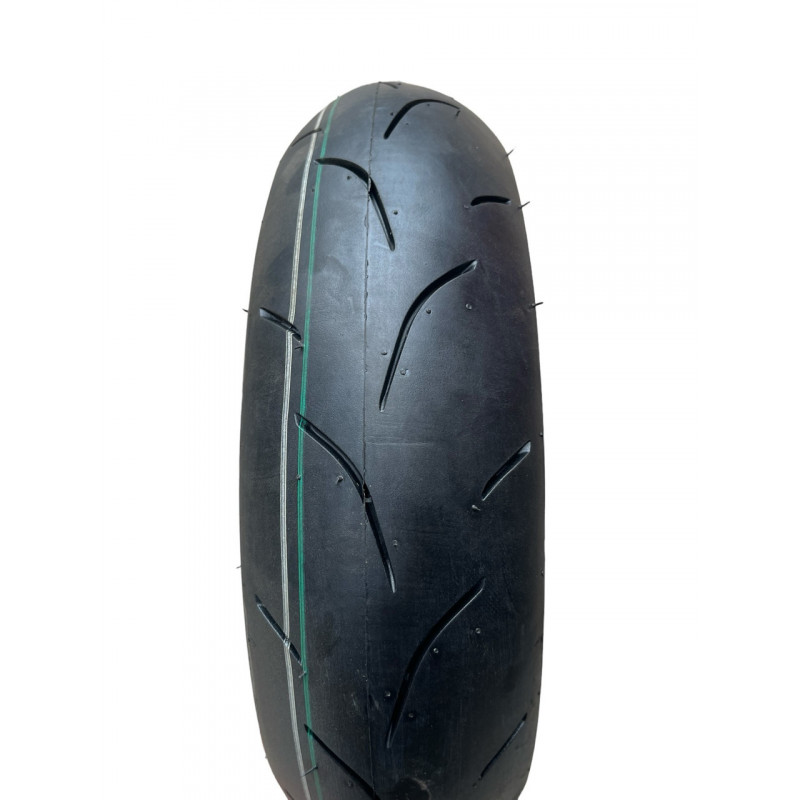 Мотопокришка 110/70-12 безкамерна (TL), MAX. LOAD 180кг, ЗАХИСТ ОБОДА