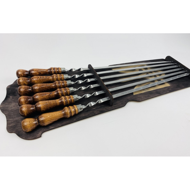 Настінний набір на 6 шампурів