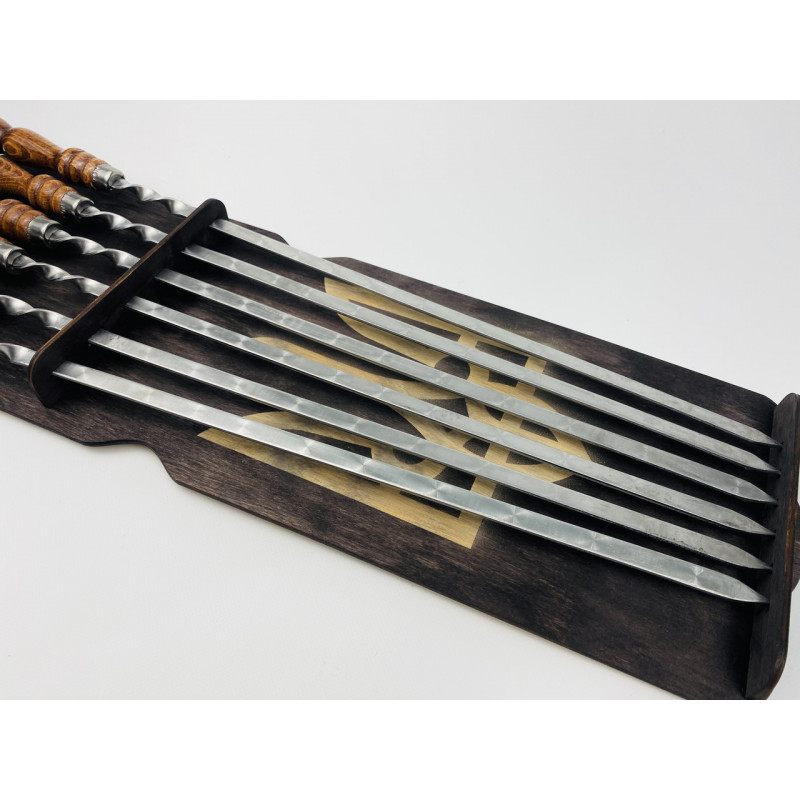 Настінний набір на 6 шампурів