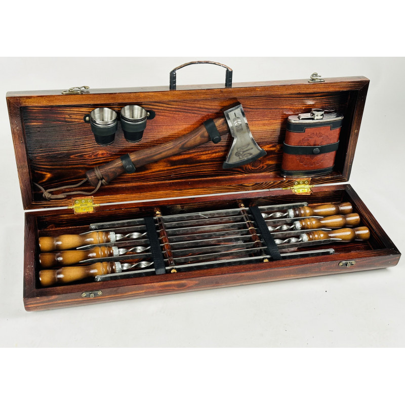 Набір шампурів подарунковий КОЗАК