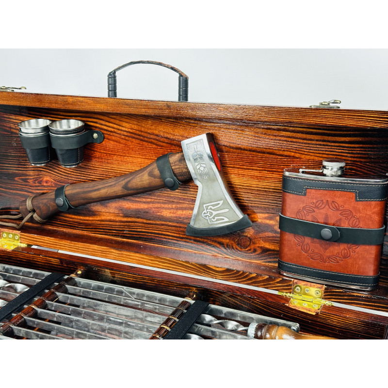 Набір шампурів подарунковий КОЗАК