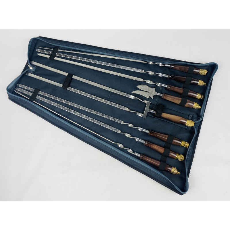 Набір шампурів у чехлі "САФАРІ"