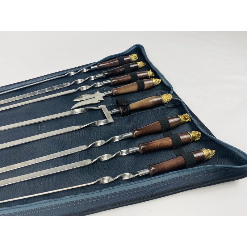 Набір шампурів у чехлі "САФАРІ"