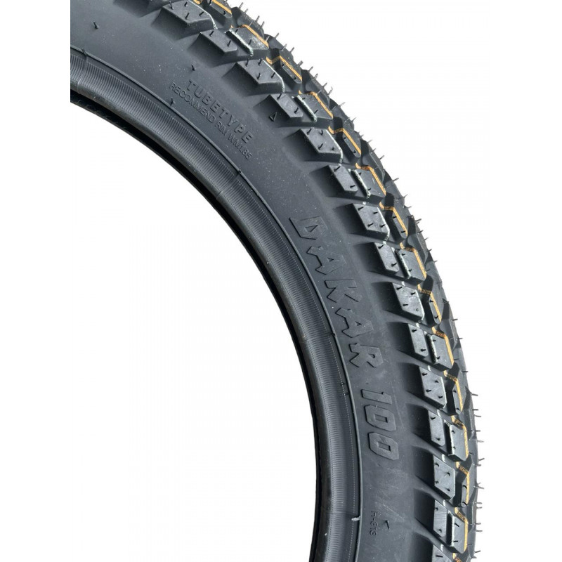 Покришка 2.75-17 47S (6PR) TT з камерою, Load Range C, "ChaoYang" DAKAR 100