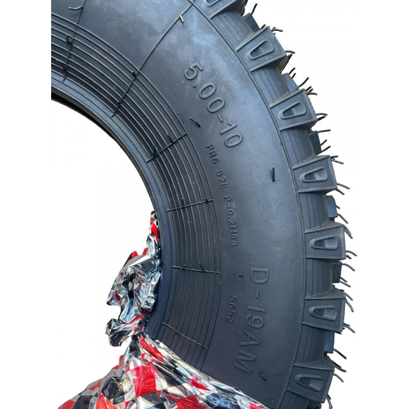 Покришка  5.00-10 52Е (6PR) на "Зубр", "Кентавр", причіп, "DNEPR"