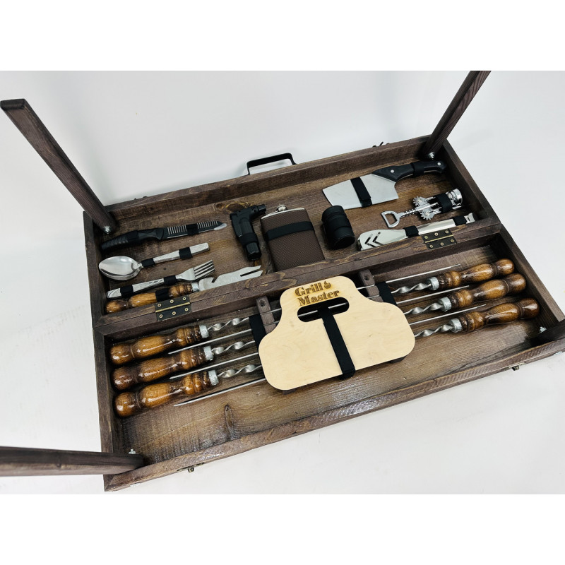 Набір шампурів подарунковий СКАУТ