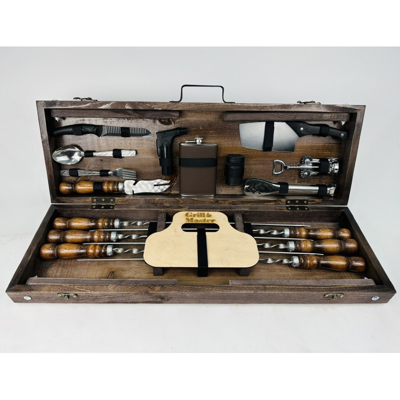 Набір шампурів подарунковий СКАУТ