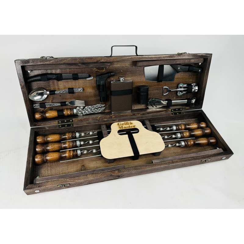 Набір шампурів подарунковий СКАУТ