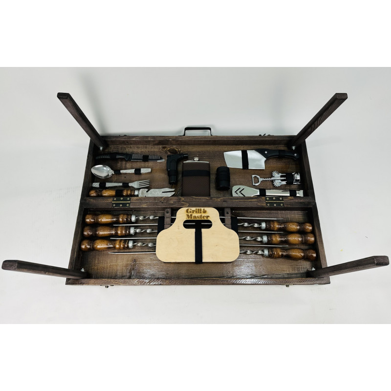 Набір шампурів подарунковий СКАУТ