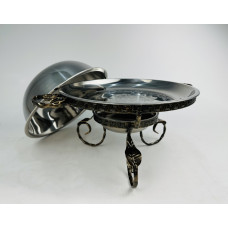 Садж для подачі (підігріву) шашлику 36 см. + кришка "ГРЕЦІЯ"