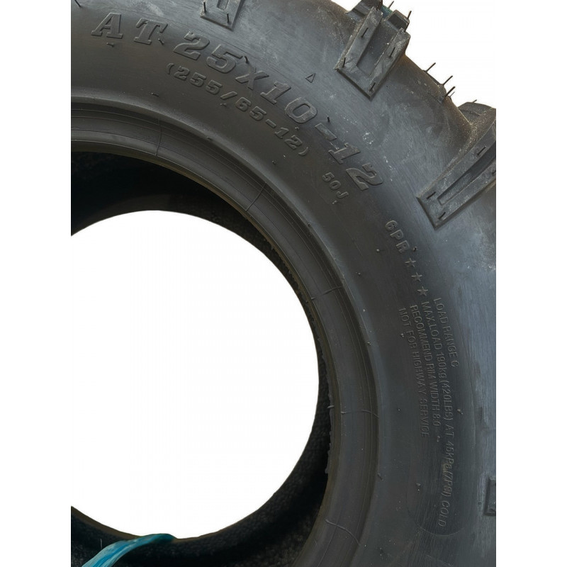 Покришка на квадроцикл atv 25х10-12 (255/65-12) 50J ТL (6PR), "ChaoYang" ARISUN