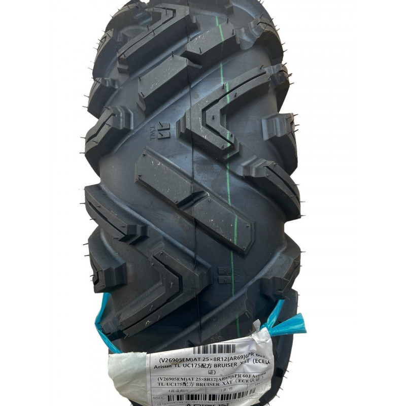 Покришка на квадроцикл atv 25х8.00-12 (205/80-12) 60J ТL (6PR), "ChaoYang" ARISUN