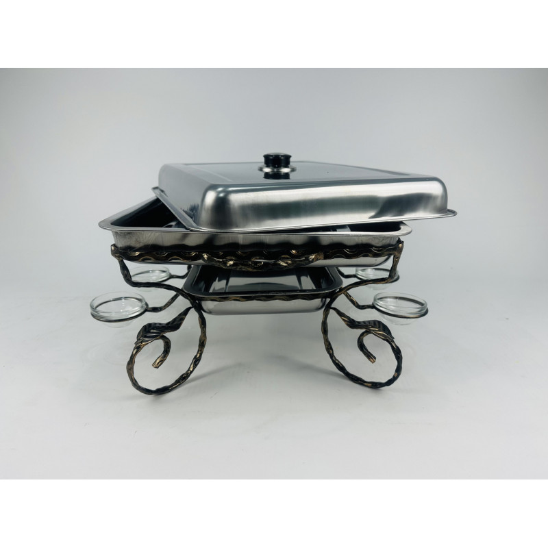 Садж прямокутний з соусницями