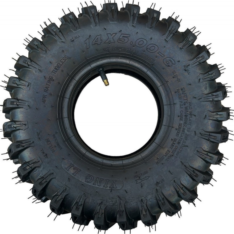 Покришка з камерою 14х5.00-6 на квадроцикл, баги, (TL) (4PR)