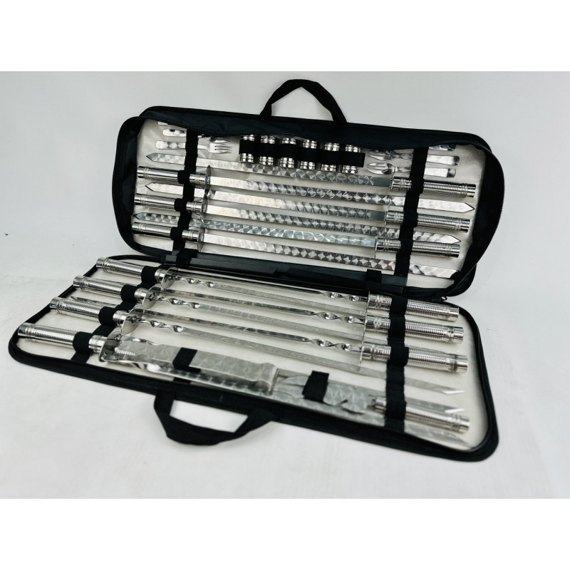 Набір шампурів для м'яса та для люля-кебаб