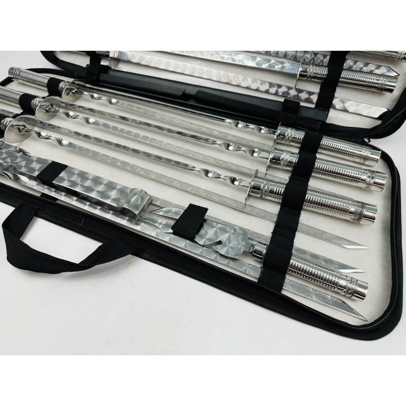 Набір шампурів для м'яса та для люля-кебаб