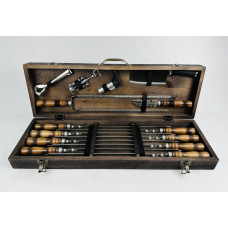 Набір шампурів в кейсі ТРОФЕЙ КЛАССІК