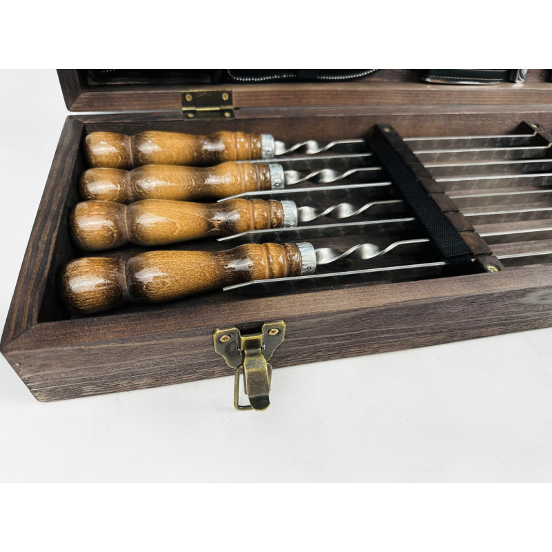 Набір шампурів в кейсі ПІКНІК КЛАССІК