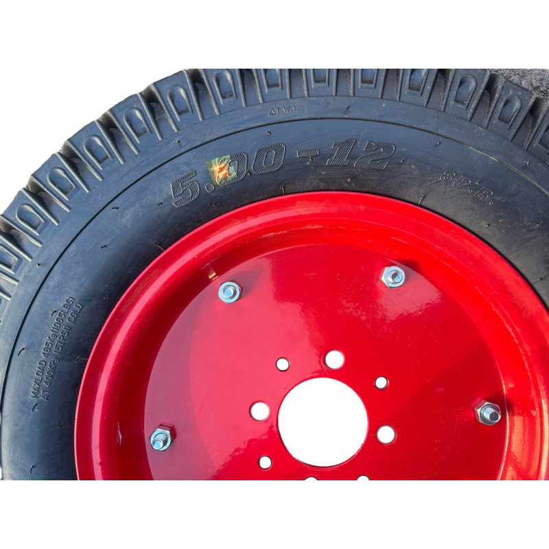 Колесо 5.00-12 в зборі, 85J, RIM 3.50, (8PR), Load Range D