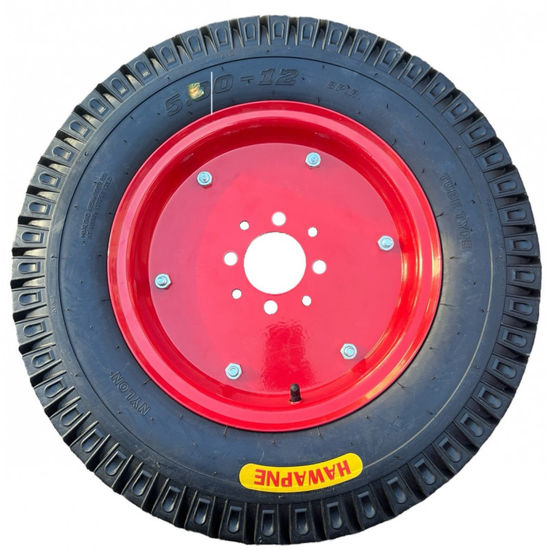 Колесо 5.00-12 в сборе, 85J, RIM 3.50, (8PR), Load Range D